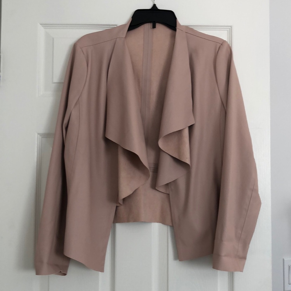 Zara faux leather jacket